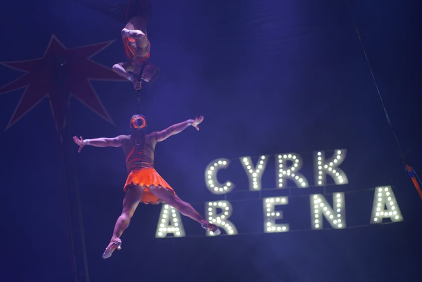 Cyrk Arena. Widowisko bez zwierząt. Ponownie w trasie z niezwykłymi pokazami