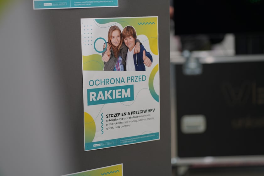 Konferencja prezentująca kampanię społeczną o HPV, 14 października 2023