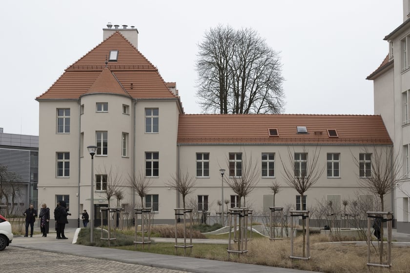 Budynek przy ul. Hoene-Wrońskiego zaprojektowany przez Maxa Berga