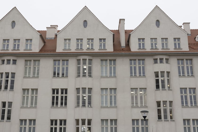 Budynek przy ul. Hoene-Wrońskiego zaprojektowany przez Maxa Berga