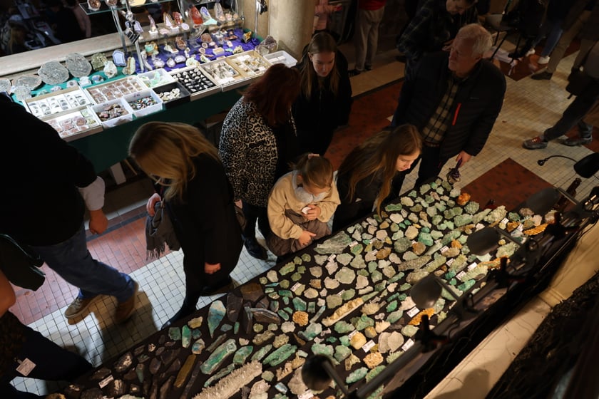 Giełda minerałów w NOT