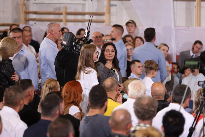 Spotkanie Donalda Tuska z wrocławianami w ZSP przy ul. Asfaltowej
