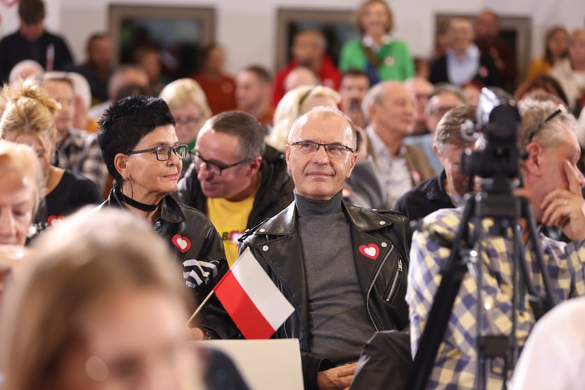 Spotkanie Donalda Tuska z wrocławianami w ZSP przy ul. Asfaltowej