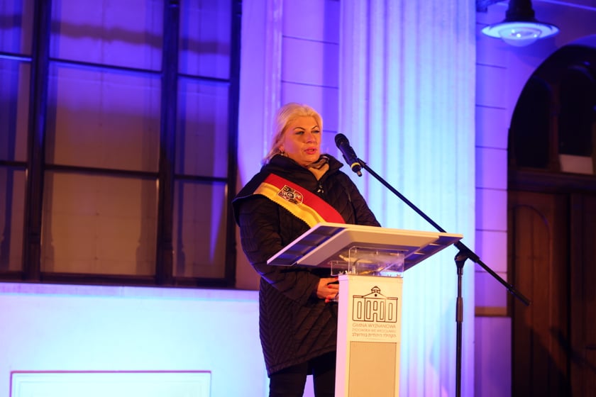 uczestnicy marszu