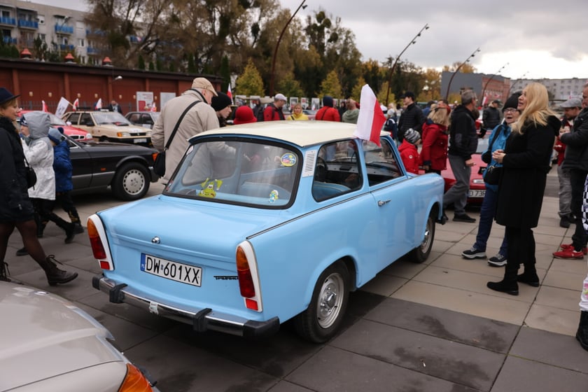 Zlot motoryzacyjnych klasyków pod Zajezdnią, 12 listopada 2023