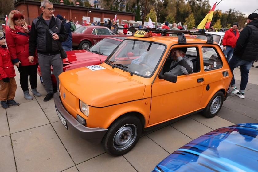 Zlot motoryzacyjnych klasyków pod Zajezdnią, 12 listopada 2023