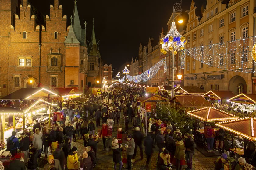 Jarmark Bożonarodzeniowy we Wrocławiu