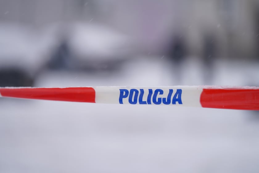 Miejsce zdarzenia na ul. Sudeckiej