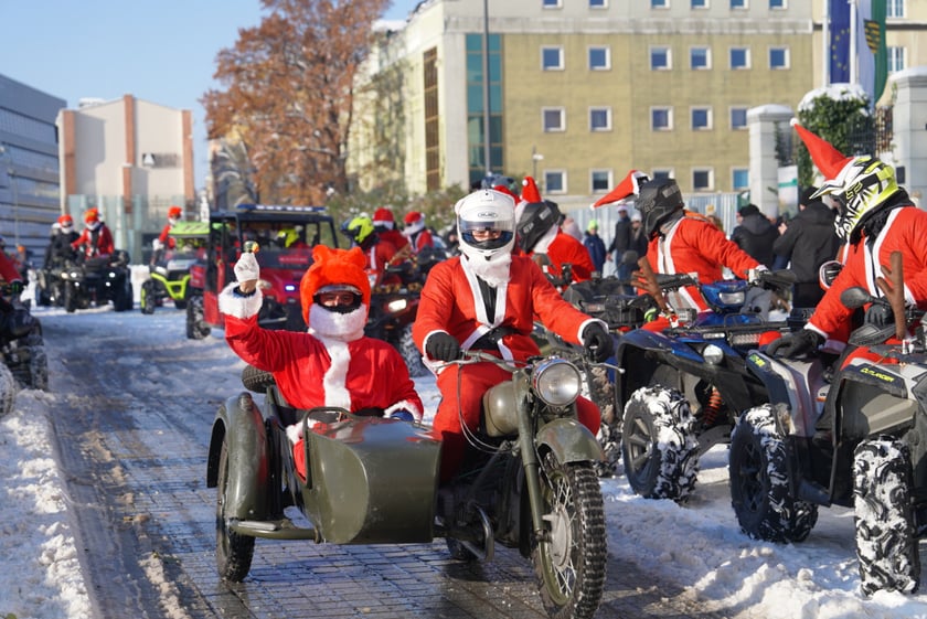 Moto Mikołaje we Wrocławiu