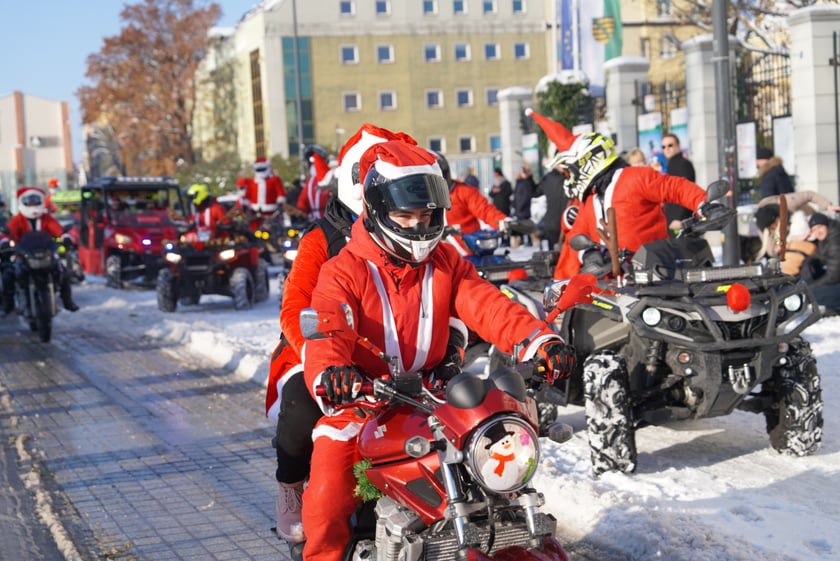 Moto Mikołaje we Wrocławiu