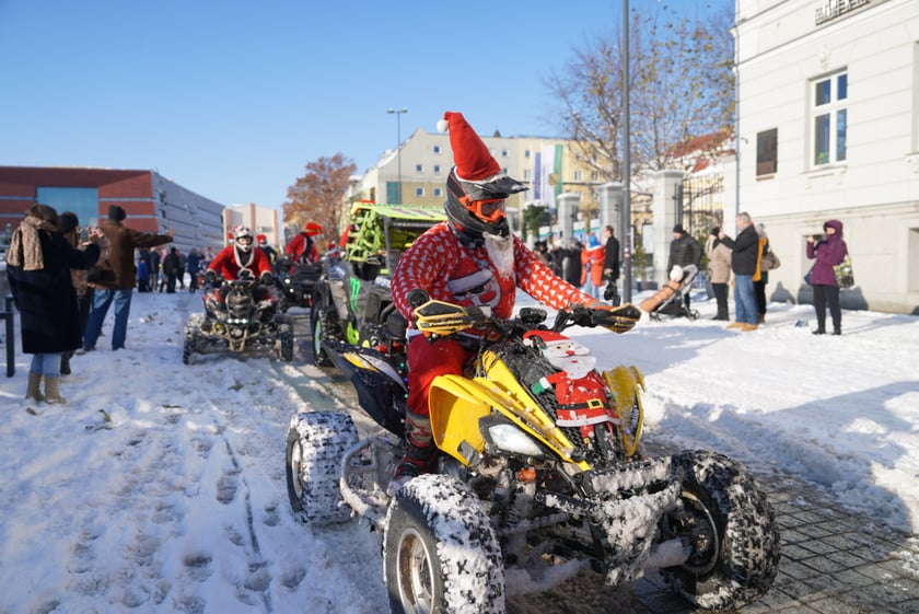 Moto Mikołaje we Wrocławiu
