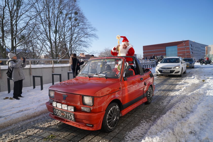 Moto Mikołaje we Wrocławiu