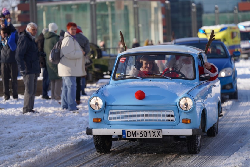 Moto Mikołaje we Wrocławiu