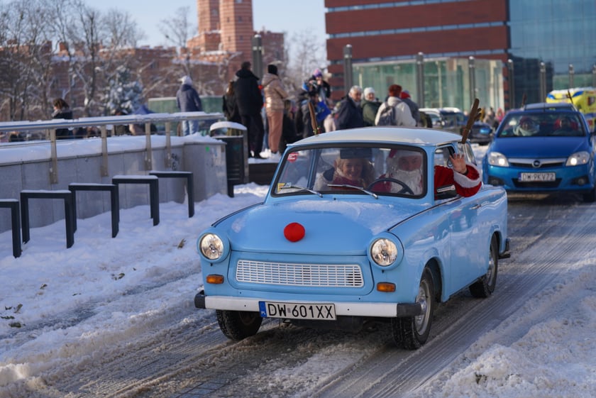 Moto Mikołaje we Wrocławiu
