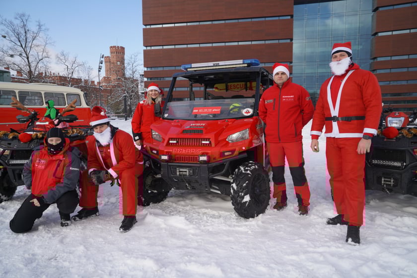 Moto Mikołaje we Wrocławiu