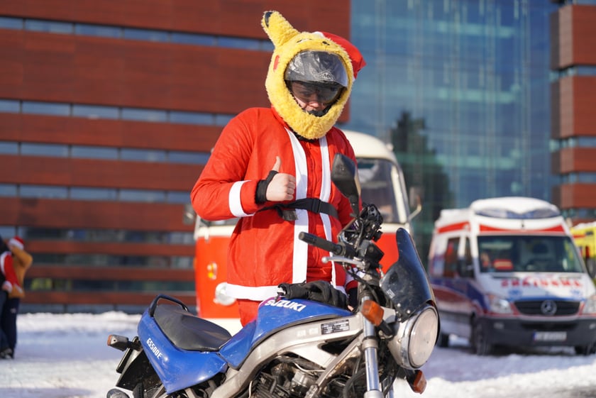 Moto Mikołaje we Wrocławiu
