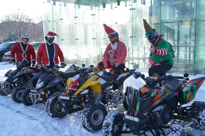 Moto Mikołaje we Wrocławiu