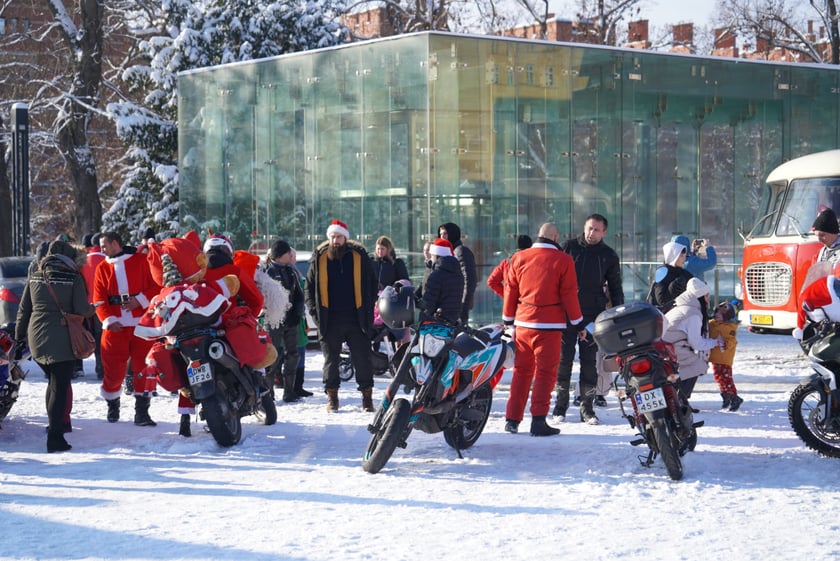 Moto Mikołaje we Wrocławiu