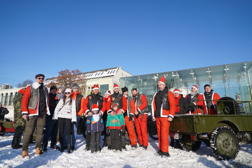 Moto Mikołaje we Wrocławiu