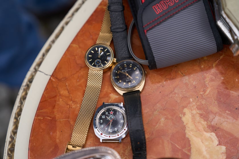 Giełda staroci pod Halą Stulecia 27.01.2024