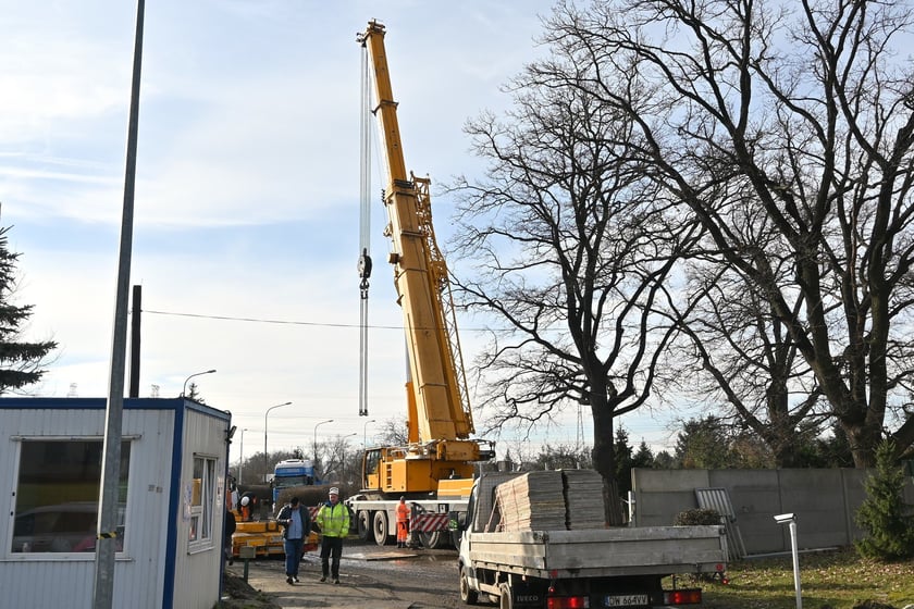 Miejsce budowy Wrompy.