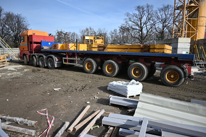 Miejsce budowy Wrompy.