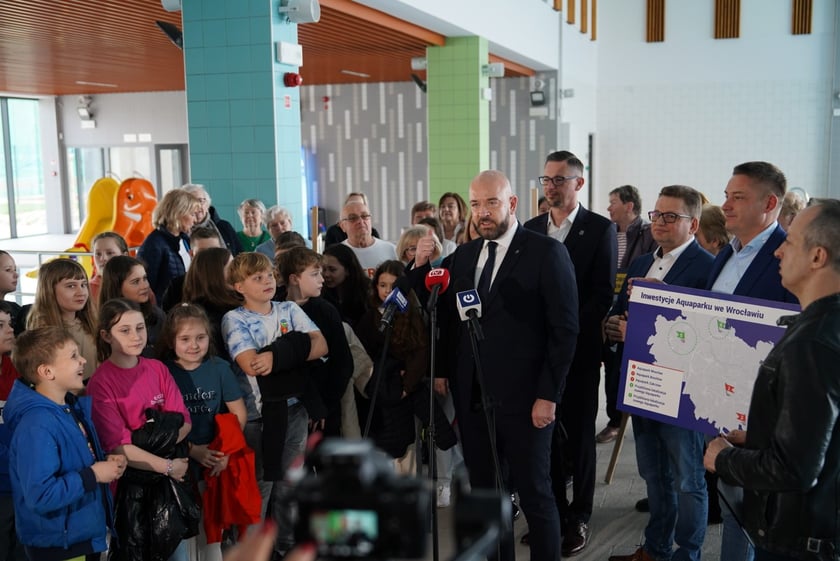 Prezentacja Aquaparku Zakrzów, 3 kwietnia 2024 r.