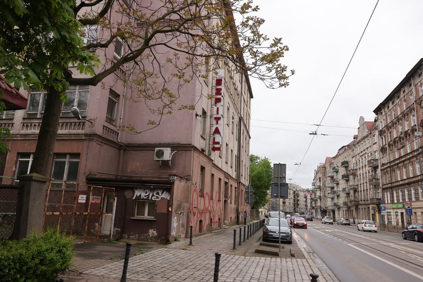 Budynki poszpitalne przy Traugutta w 2024 roku