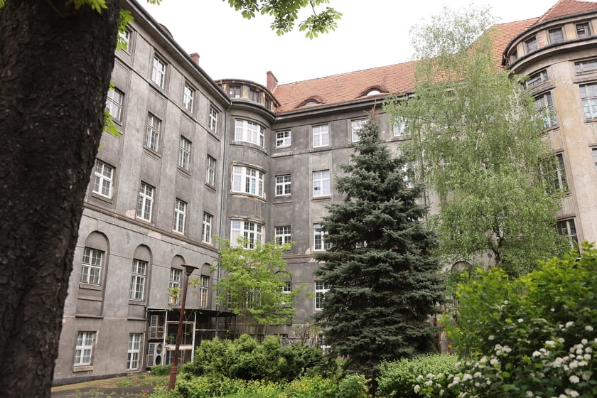 Budynki poszpitalne przy Traugutta w 2024 roku