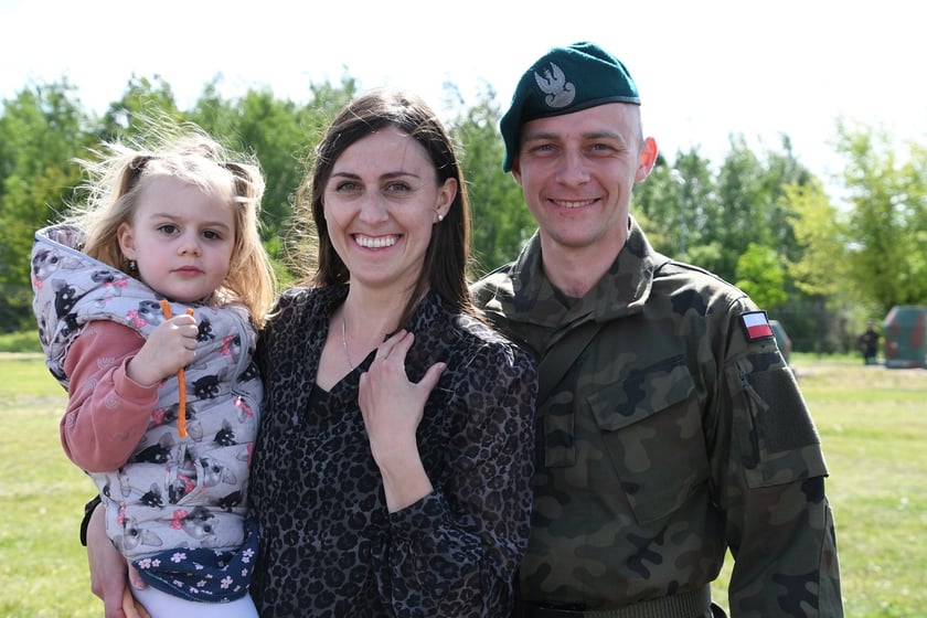 Uroczysta przysięga w 10 Brygadzie Łączności we Wrocławiu, 28.04.2024