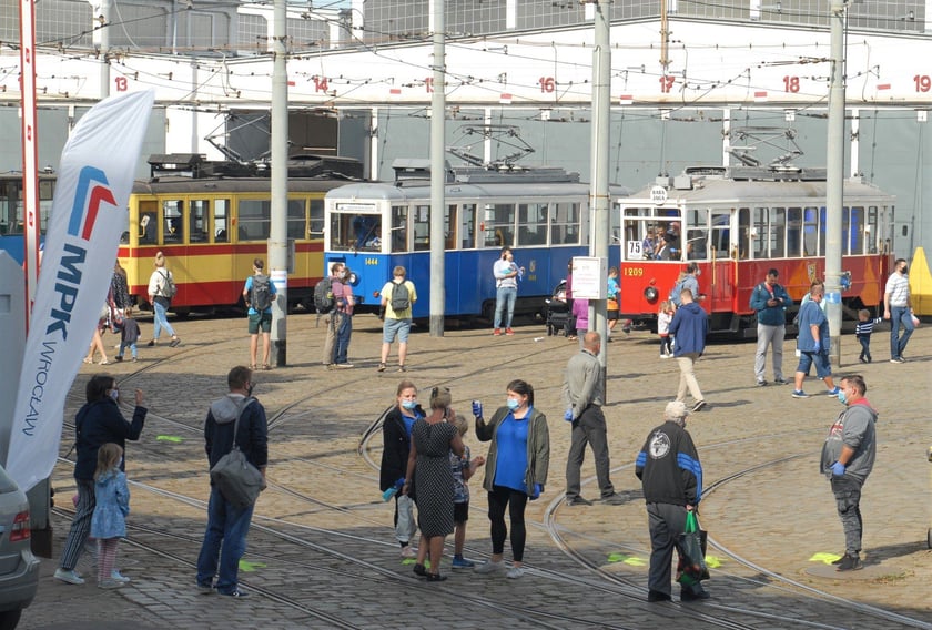 Dzień Otwarty MPK 2020 na zajezdni Ołbin.