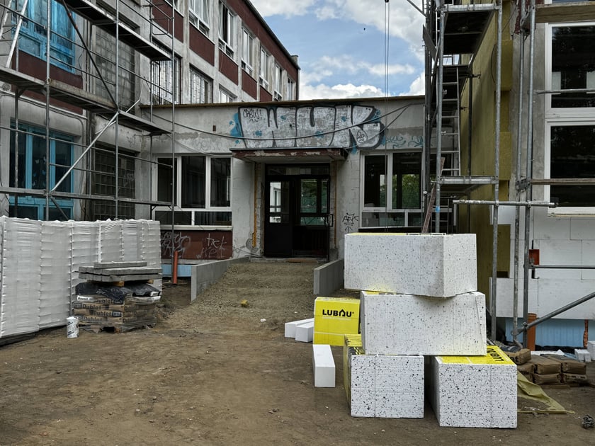 Remont w Szkole Podstawowej nr 30 przy ul. Zaporoskiej