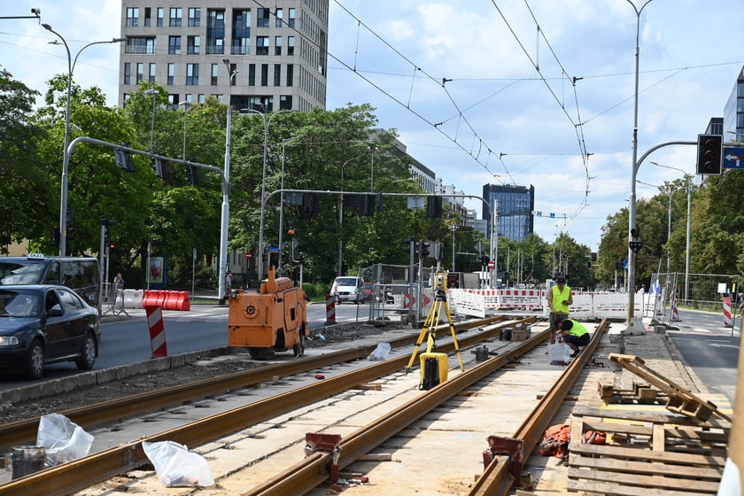 Remont torowiska na ul. Powstańc&oacute;w Śląskich