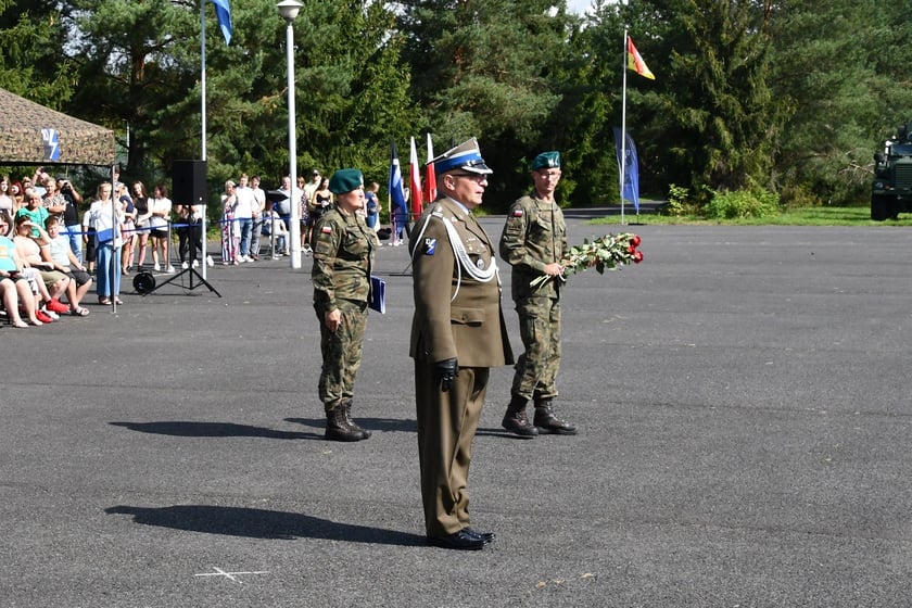 Przysięga wojskowa żołnierzy 10. Wrocławskiej Brygady Łączności
