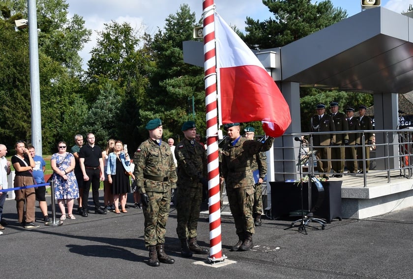 Przysięga wojskowa żołnierzy 10. Wrocławskiej Brygady Łączności