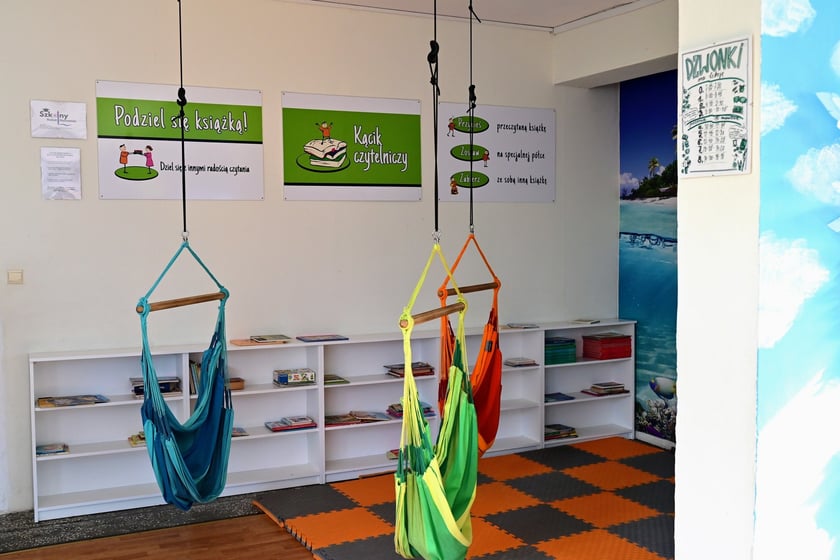 Strefa relaksu w SP 113