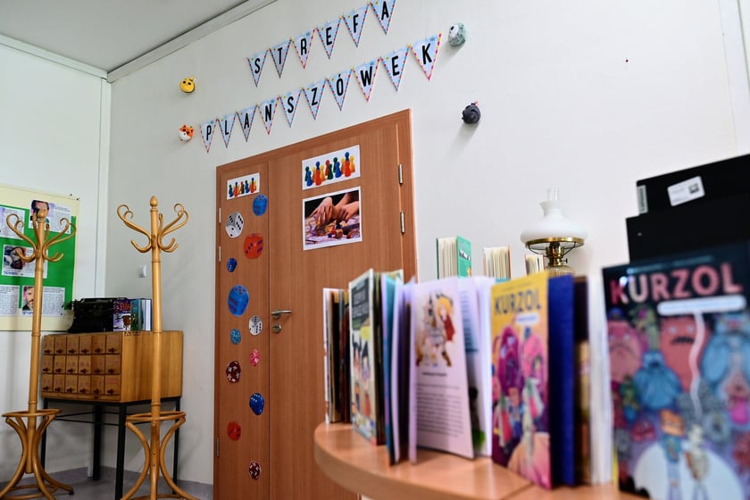 Strefa plansz&oacute;wek w SP 113