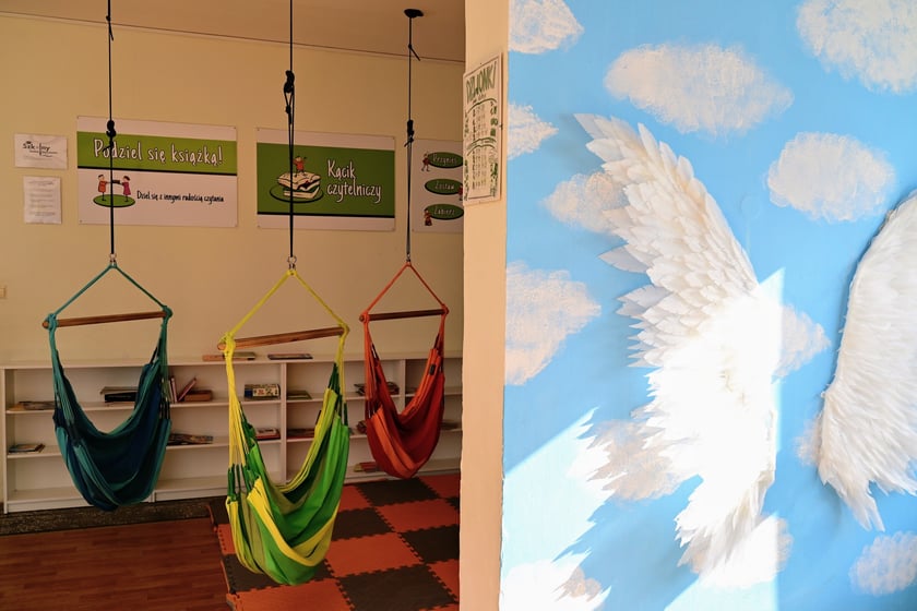 Strefa relaksu w SP 113