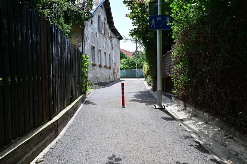 Czerwiec 2025 - przejście łączące Samborską ze Stanisławowską po remoncie