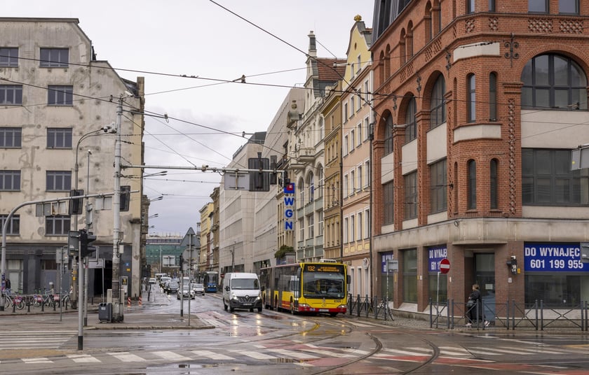 Ulica Ruska w marcu 2023 roku