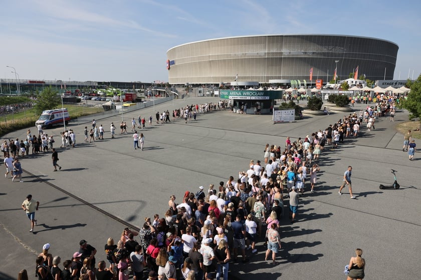 Ed Sheeran we Wrocławiu, kolejka
