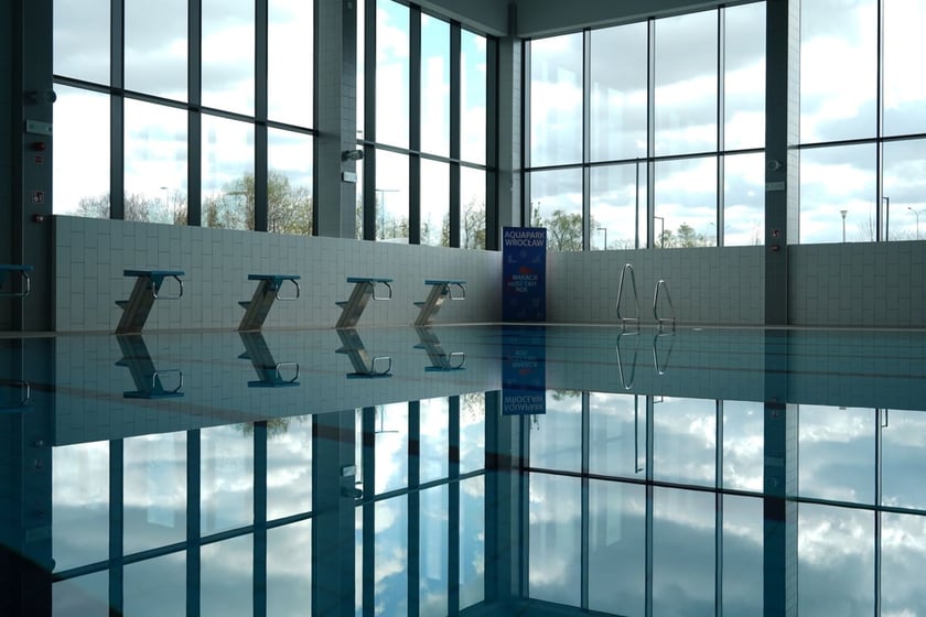 Aquapark Zakrzów w czasie otwarcia