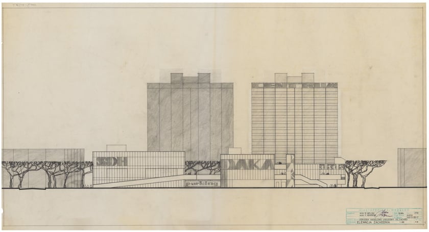Ośrodek handlowo-uslugowy na&nbsp; osiedlu Wrocław Zach&oacute;d