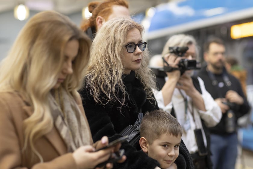Uroczystość nadania imienia Moniki Jaworskiej tramwajowi wrocławskiego MPK