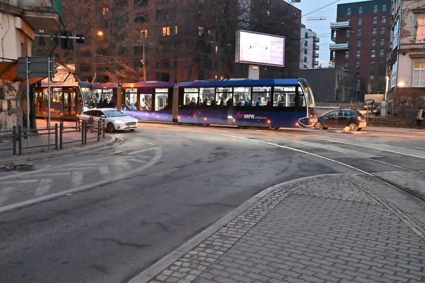 Tak wygląda skrzyżowanie ulic Pułaskiego i Małachowskiego. 1 kwietnia zacznie się jego przebudowa.