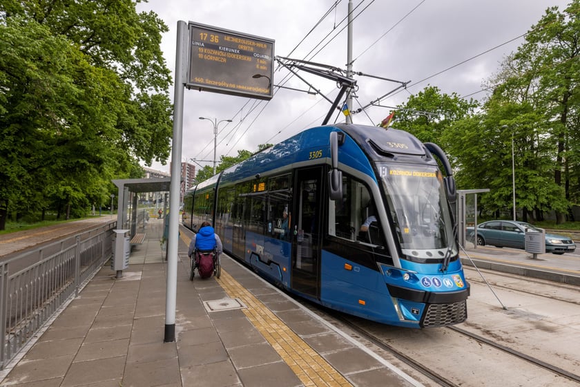 Przystanki na nowej trasie tramwajowej przez Szczepin i Popowice.