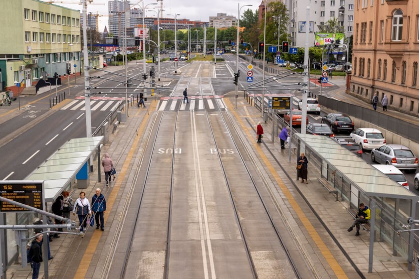 Przystanki na nowej trasie tramwajowej przez Szczepin i Popowice.
