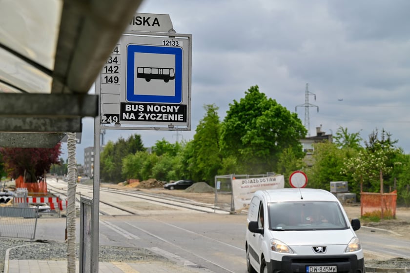 Ul. Rogowska to ostatni odcinek TAT na Nowy Dwór.