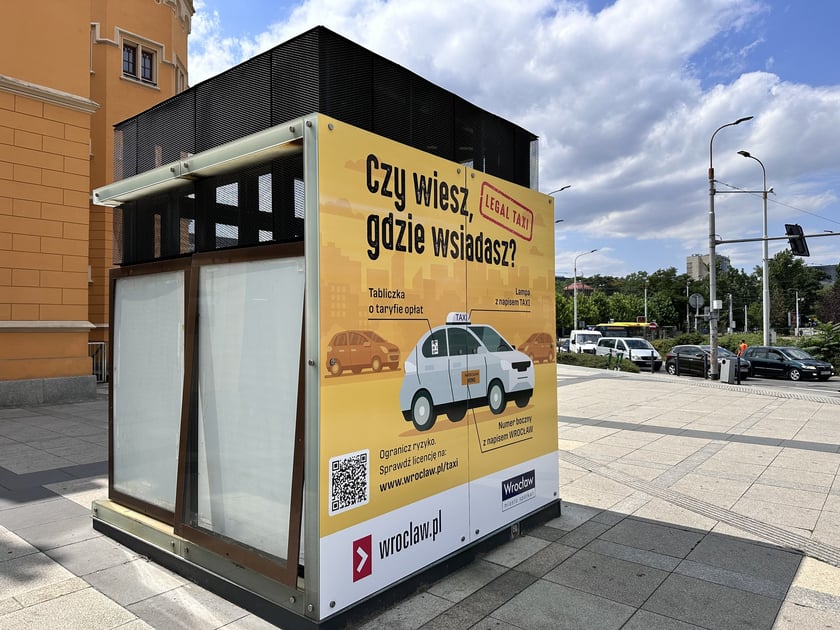 Kampania informacyjna programu "Legalna taksówka"