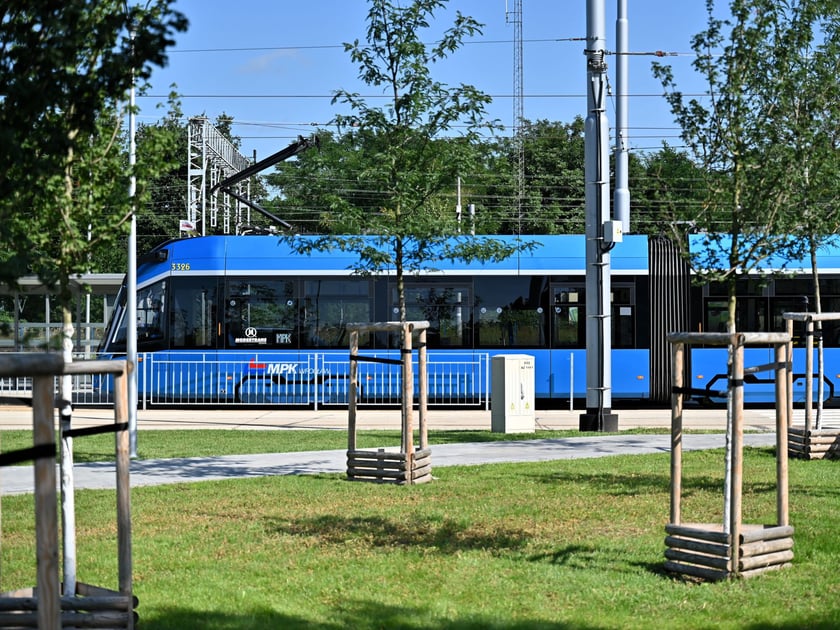 Przejazd z Dworca Świebodzkiego do pętli Wrocław Nowy Dwór (P+R) zajął niecałe 20 minut.